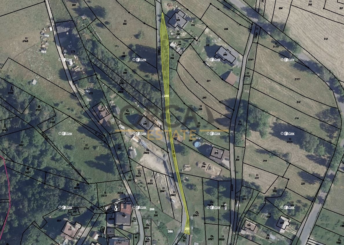 Pozemek v k.ú. Hrubá Horka