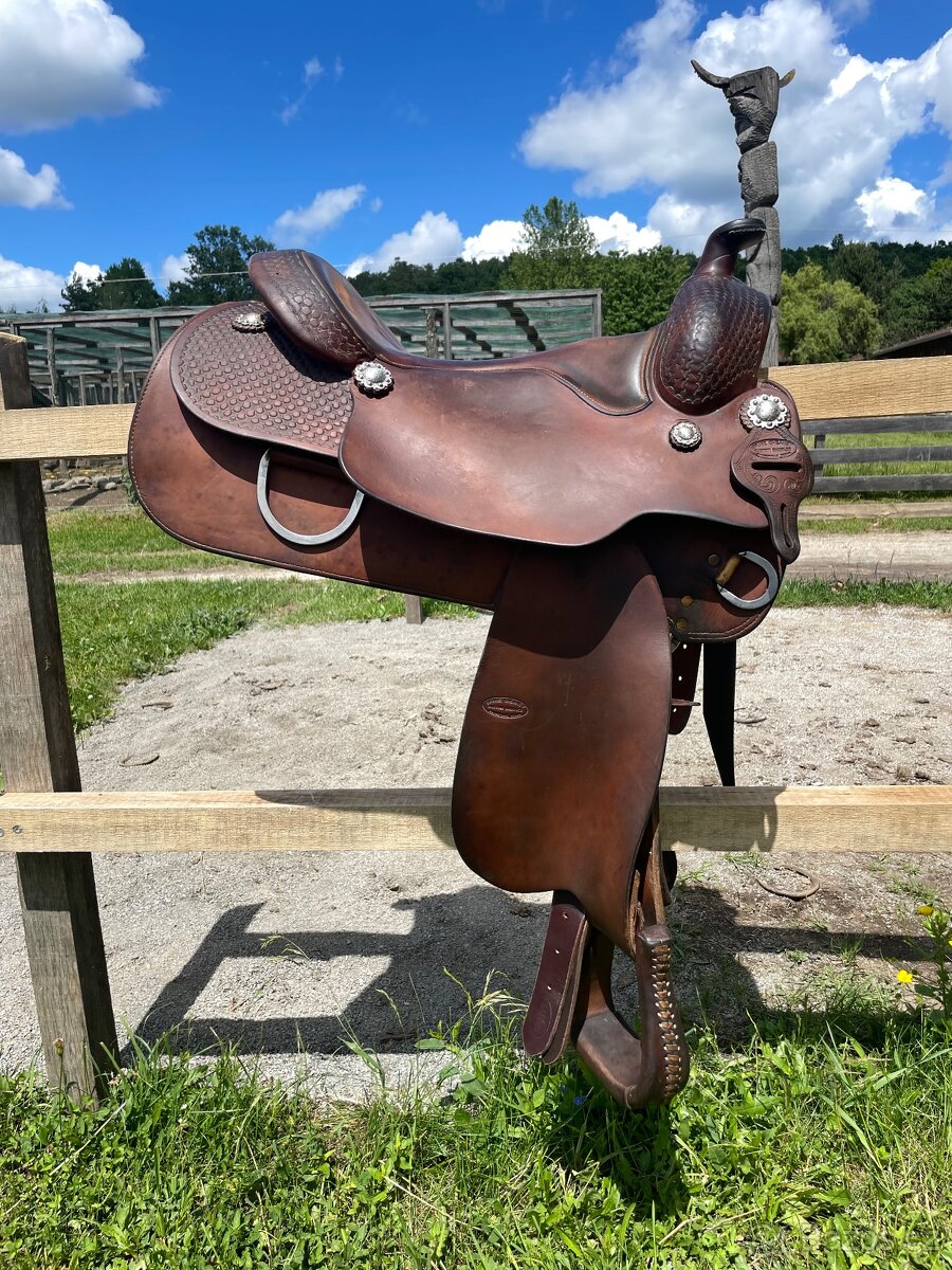 Westernové sedlo - Bruce Cheaney