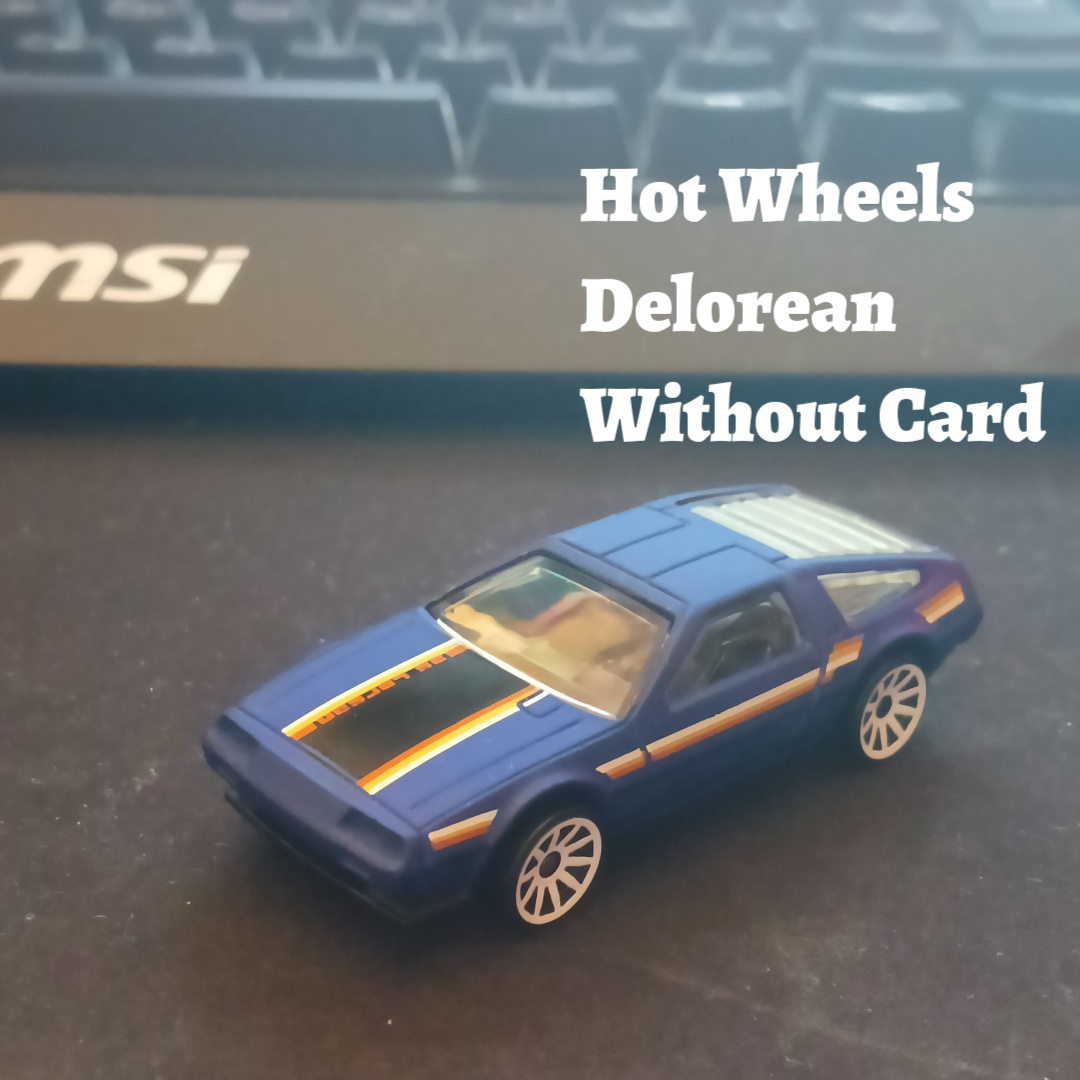 Hot Wheels Delorean (Without Card)