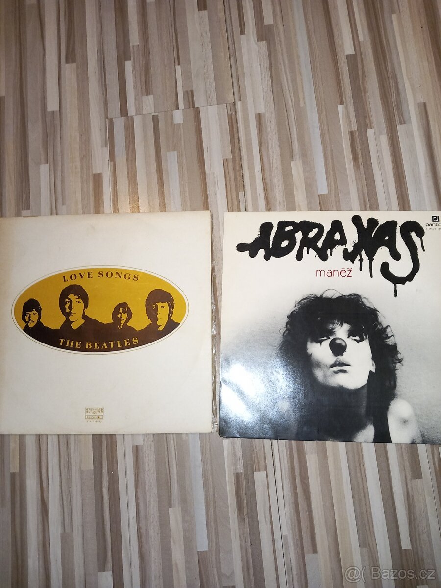 2 Album The Beatles-Love Songs a Abraxas
