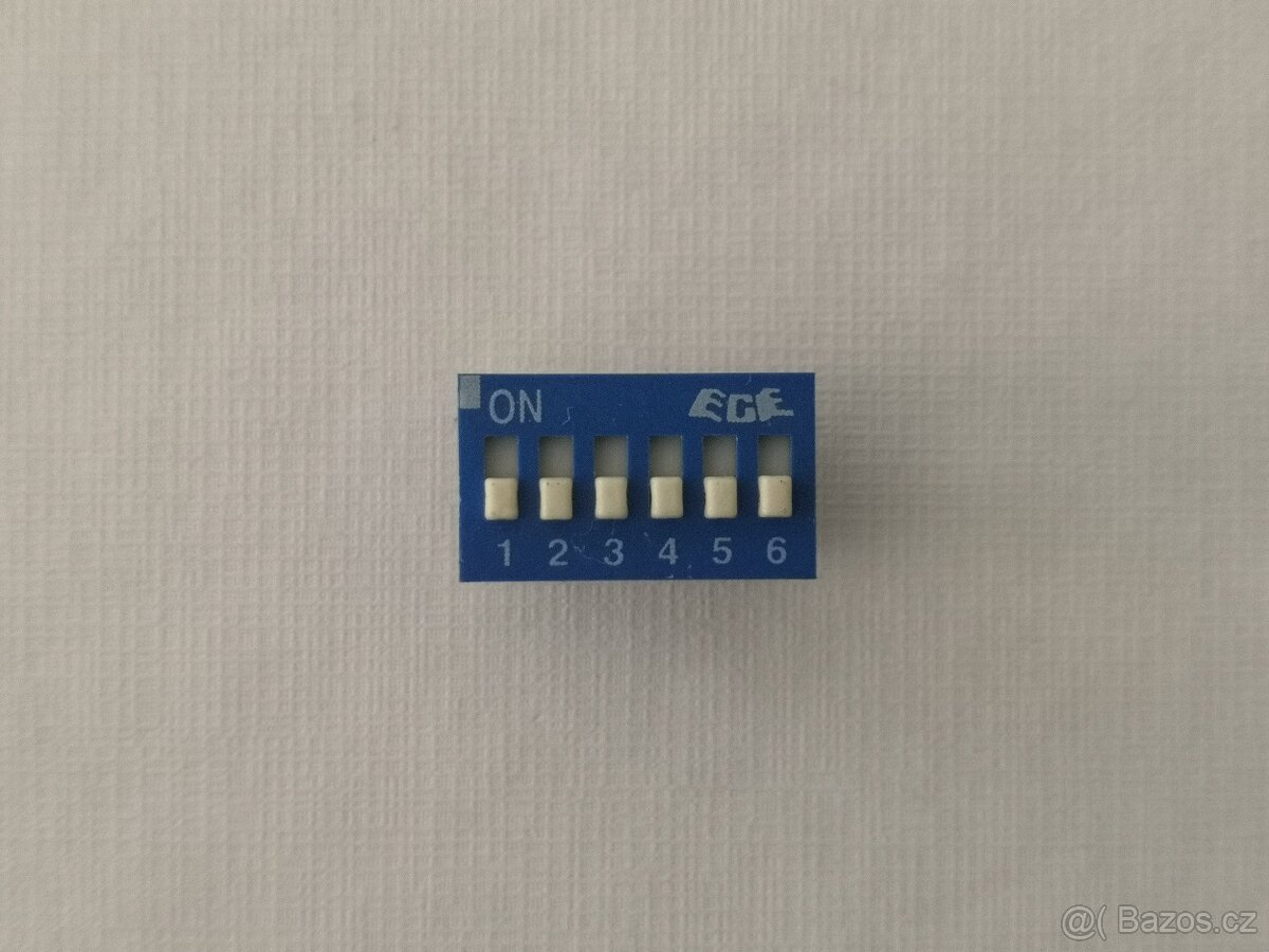 Přepínač (DIP-SWITCH) ECE EDG106S