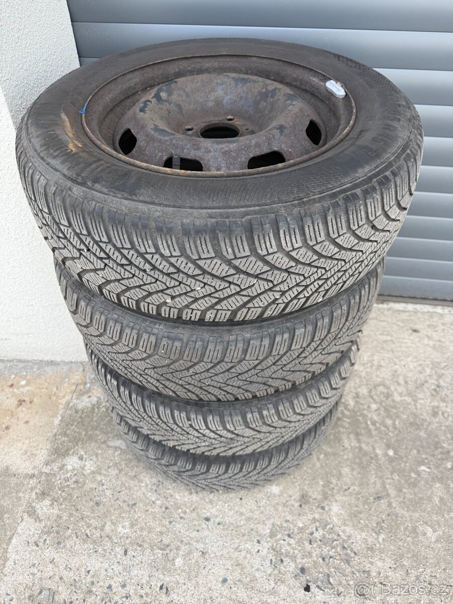 zimní kola komplety pro Peugeot a Citroen, pneu 195/65 R15