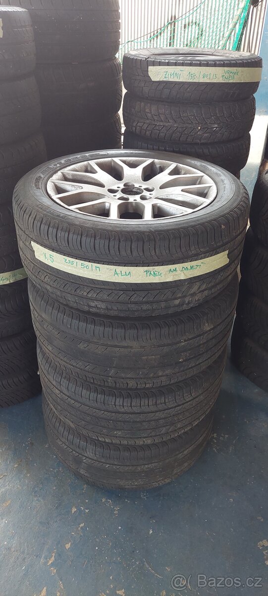 Bmw X5, sada alukol, pneu 255/50 r19