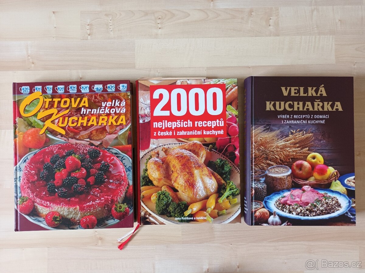Knihy - kuchařky, životní styl