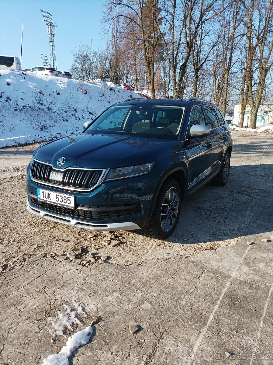 Škoda kodiaq Scout 4x4 dsg 7 míst