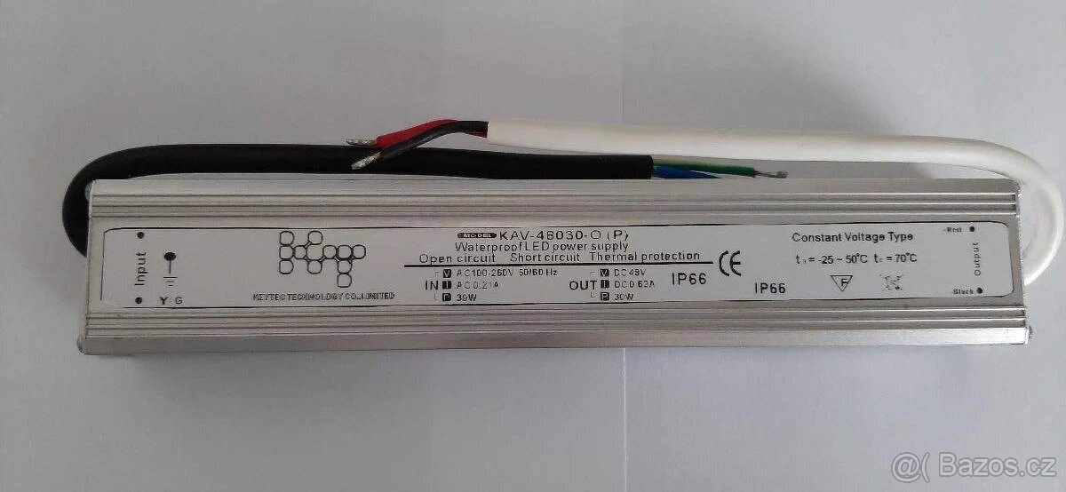 Napájecí zdroj 48V 0,6A