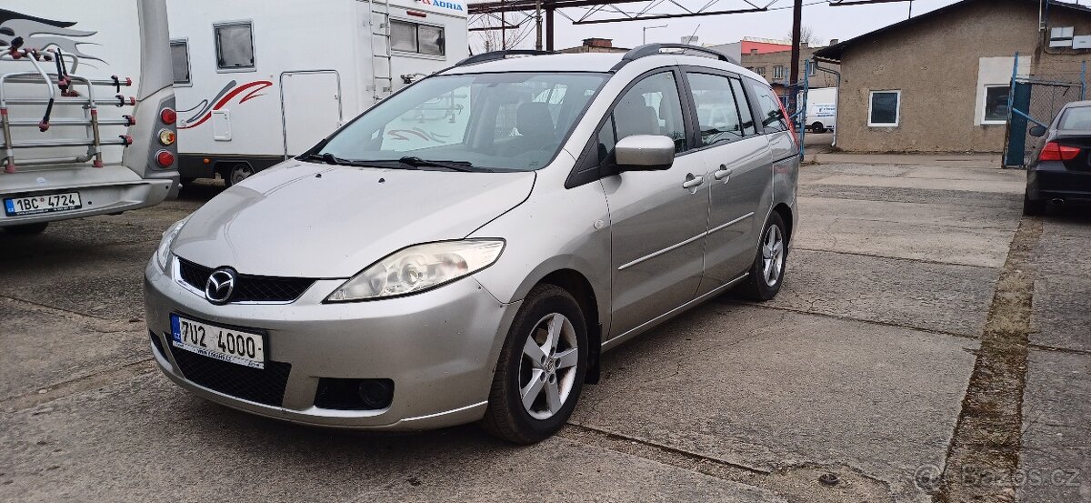 Mazda 5 2.0 D téměř bez koroze