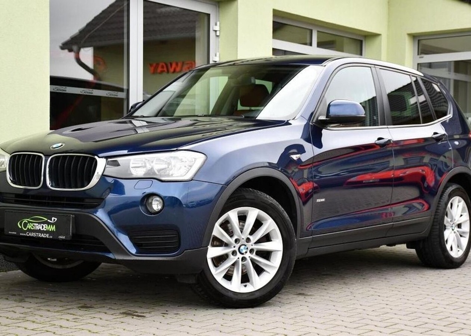 BMW X3 18d AUT. A/C KŮŽE TAŽNÉ