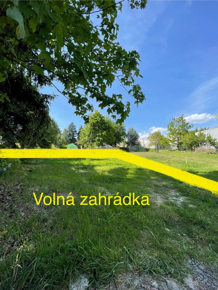 Zahrada k pronájmu