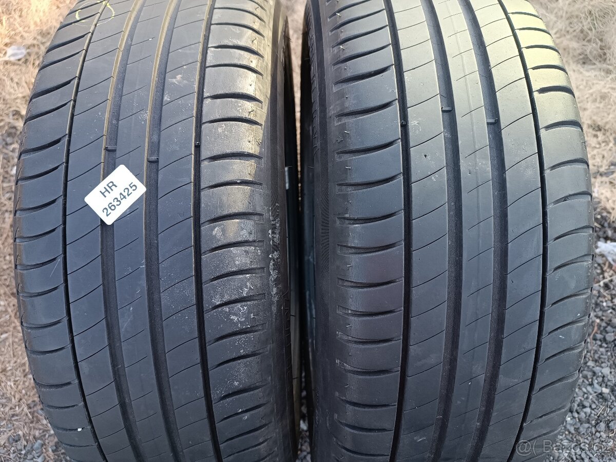 195/55/16 87V MICHELIN PRIMACY 3, 2KUSY LETNÍCH,5-6MM