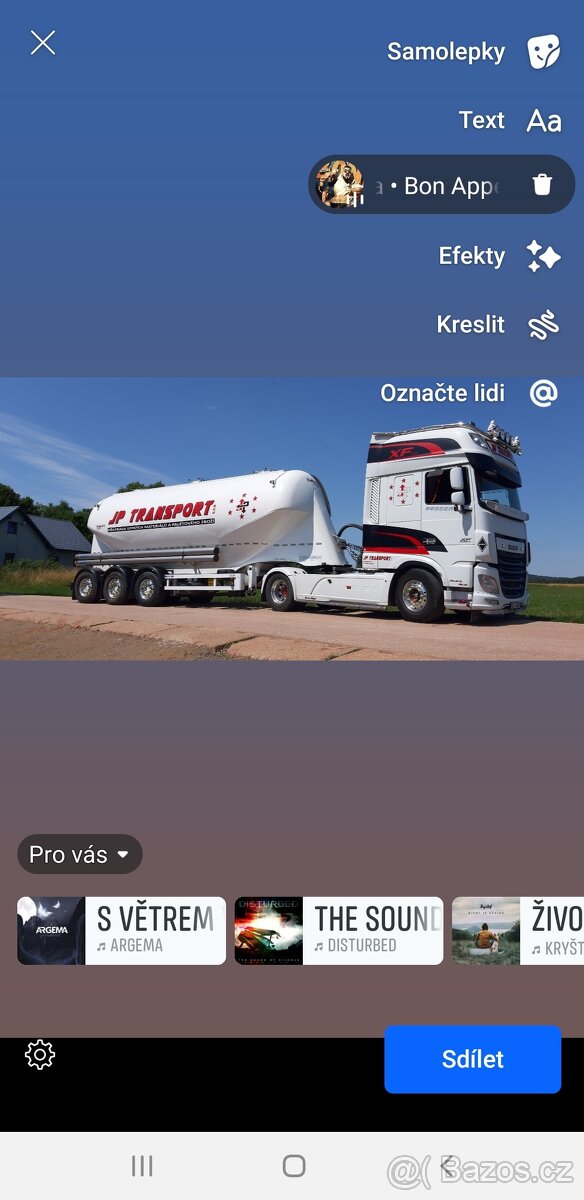 Silocisterna a DAF 460 XF