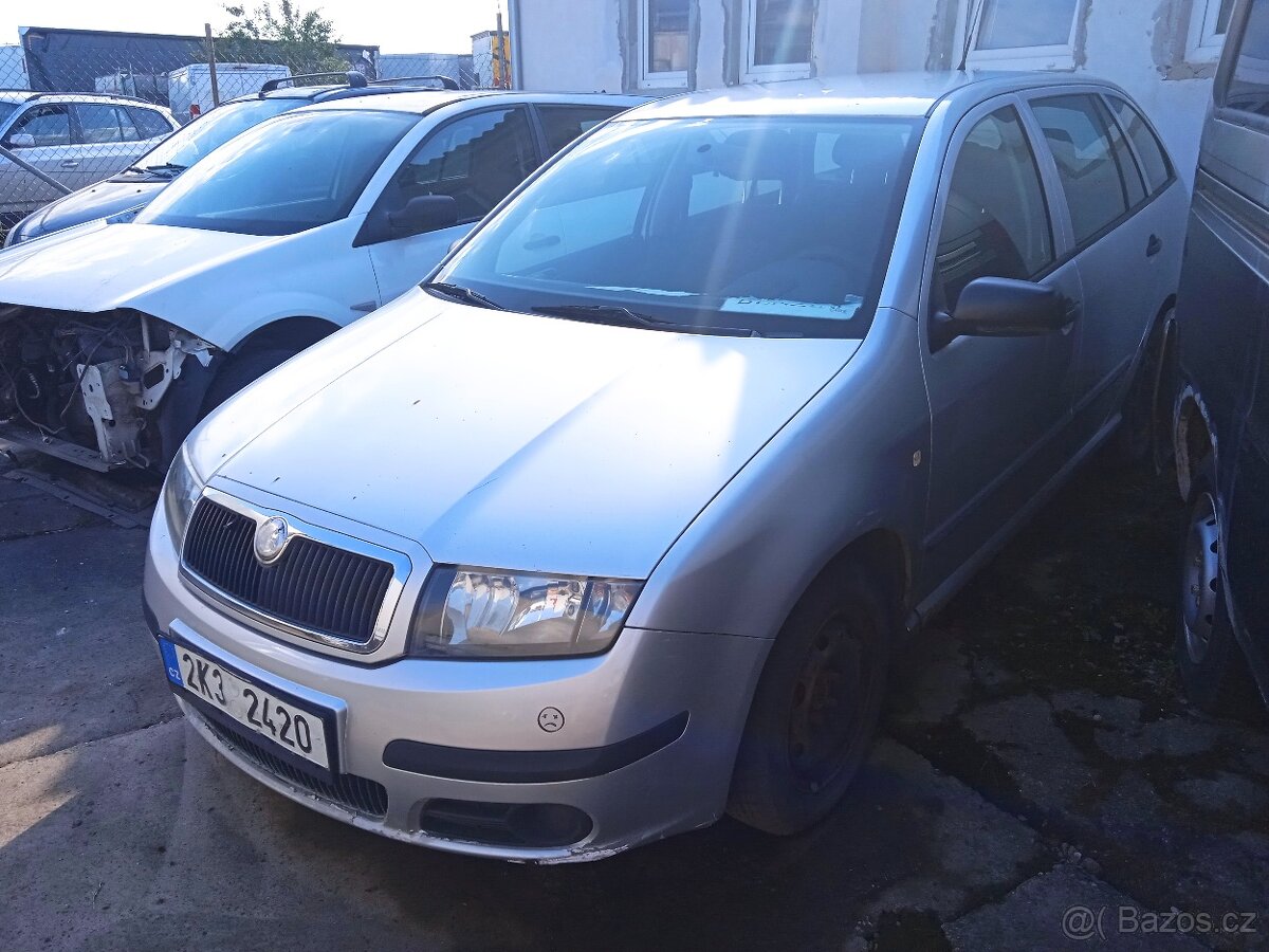 Škoda Fabia, 1,2i12v 47kw,rv8/2007,ČR,SERVISKA,KLIMA