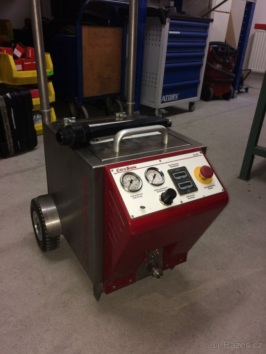 LINDE CRYOLEAN SJ-25 - Čistička suchého ledu CO2, tryskání l