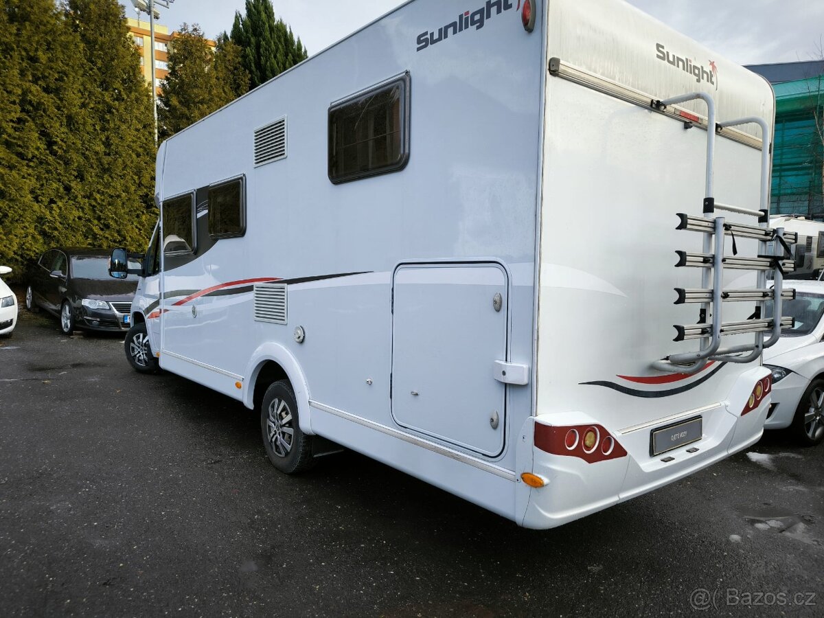 Sunlight T67,2017,2x klima,5osob,mechy,solar,navi,tv,super