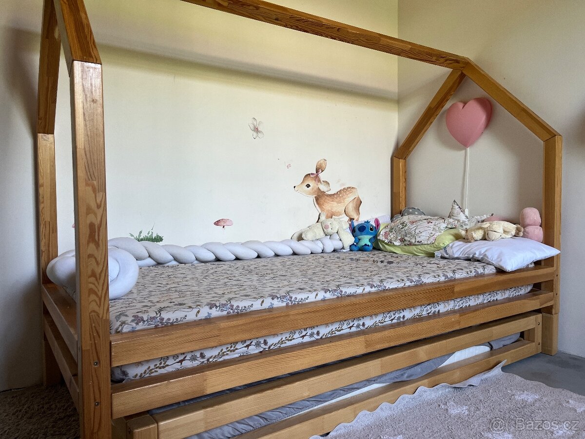 Domečková postel Benlemi Funny