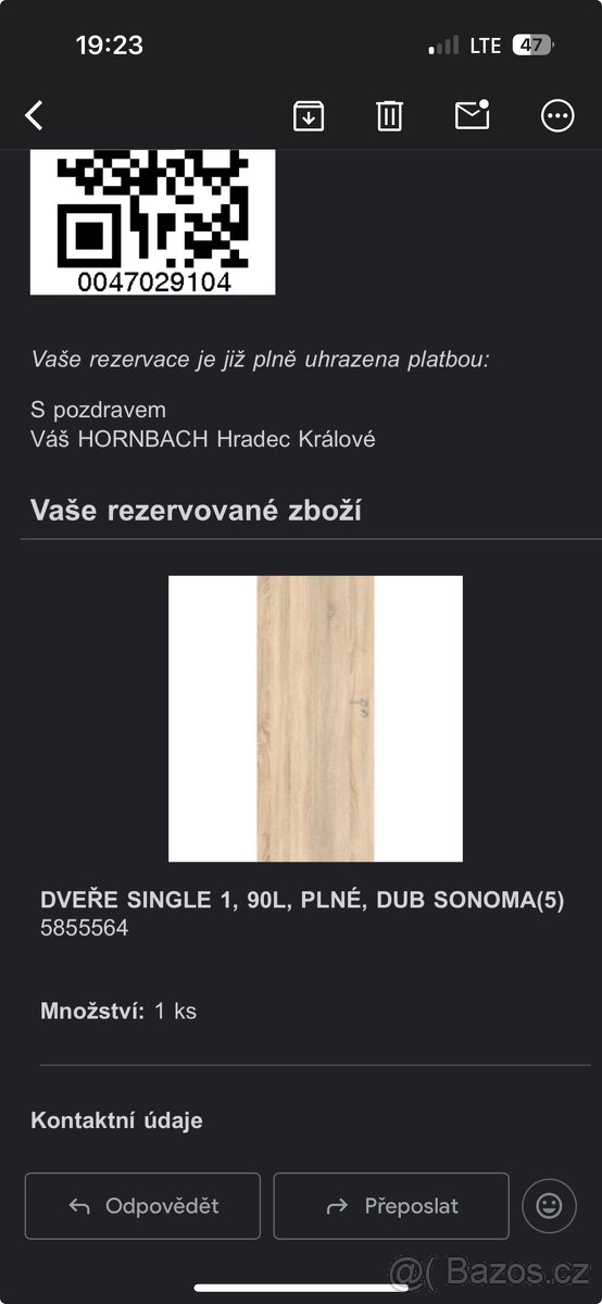 Interiérové dveře 90L