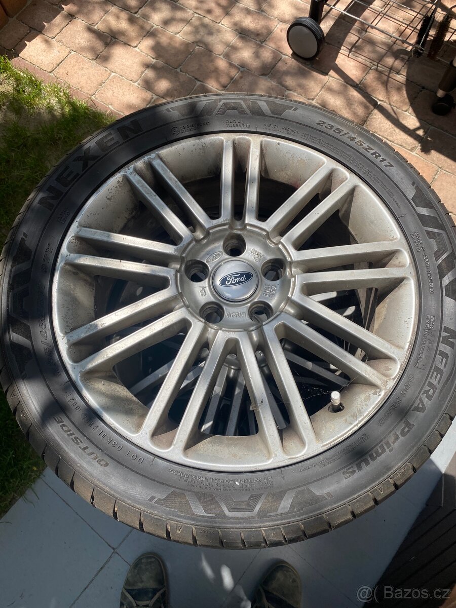 Originální alu kola Ford R17 ET 52,5