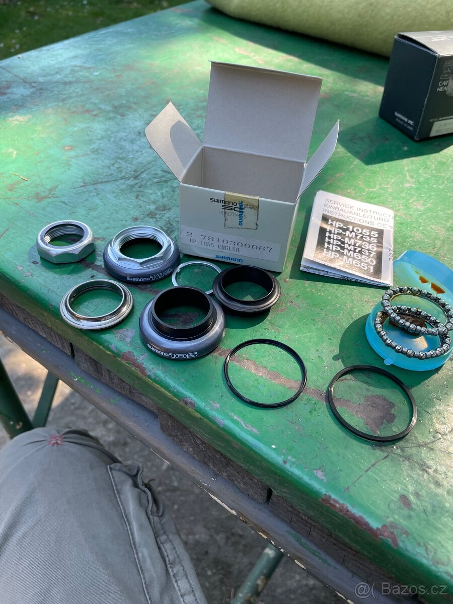 105 shimano  hlavové složení