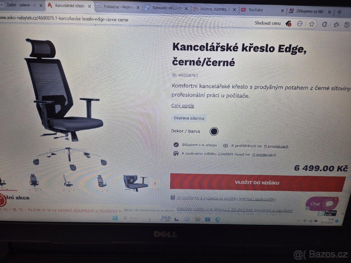 Kancelářské křeslo Edge