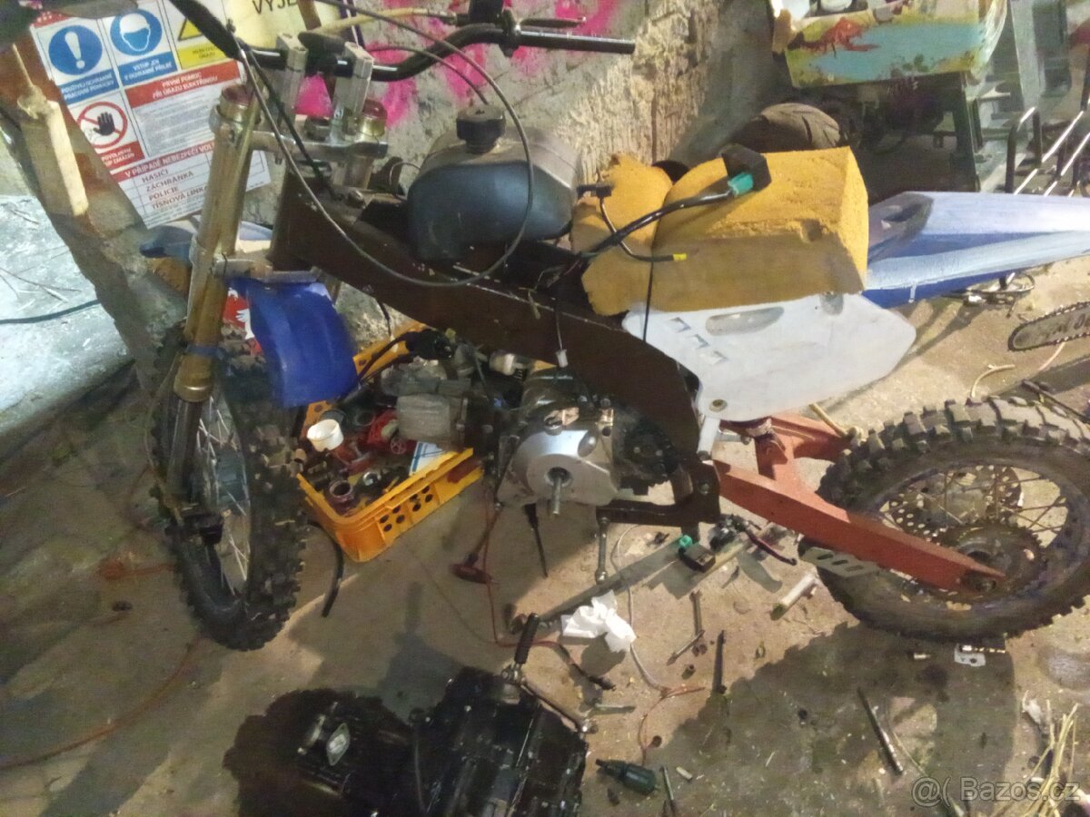 Pitbike 125 a 110ccm na dily