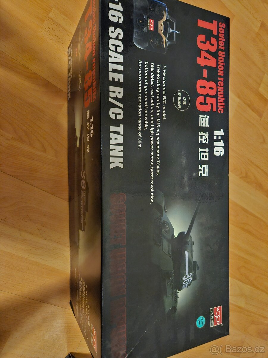 RC model T34-85 1:16