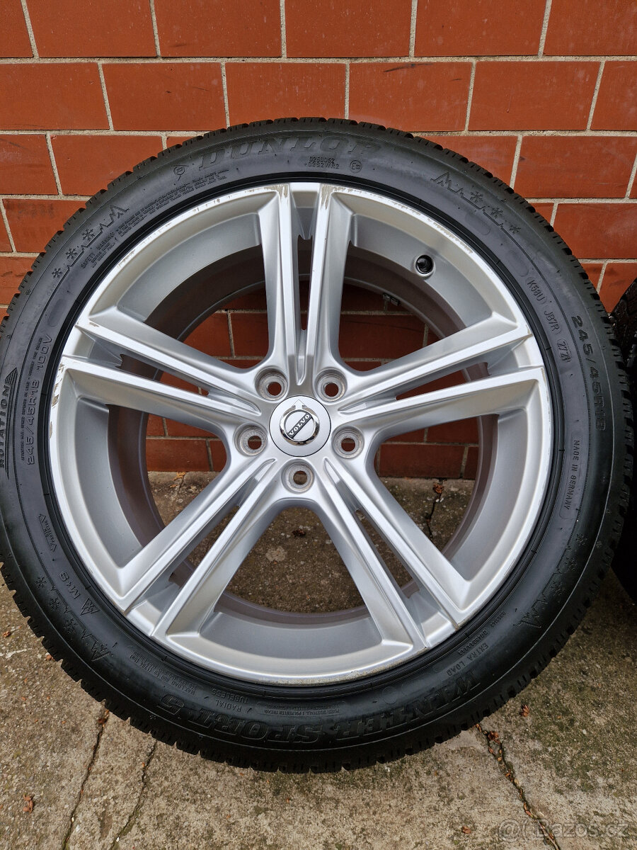 5x108 r18 et42 disky kola volvo v90 alu 245/45 18 elektrony