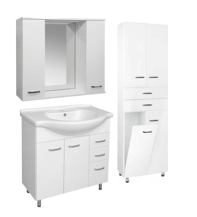 Koupelnová sestava SELLA SILVER, sleva 50%