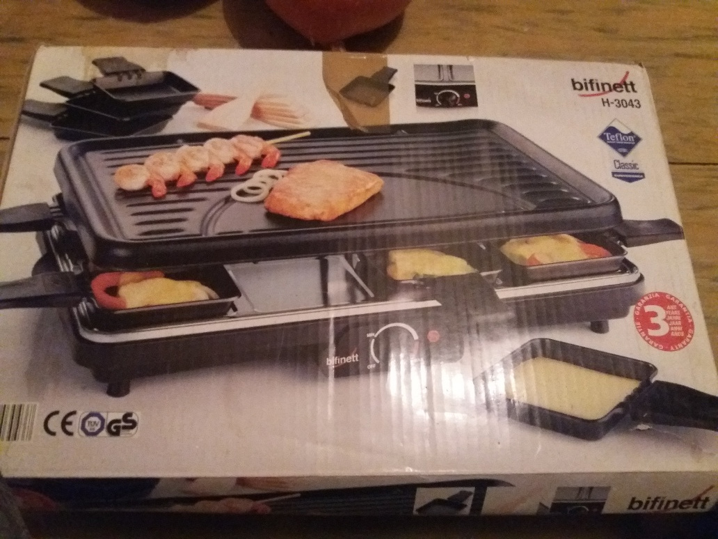 Teflonový elektrický gril