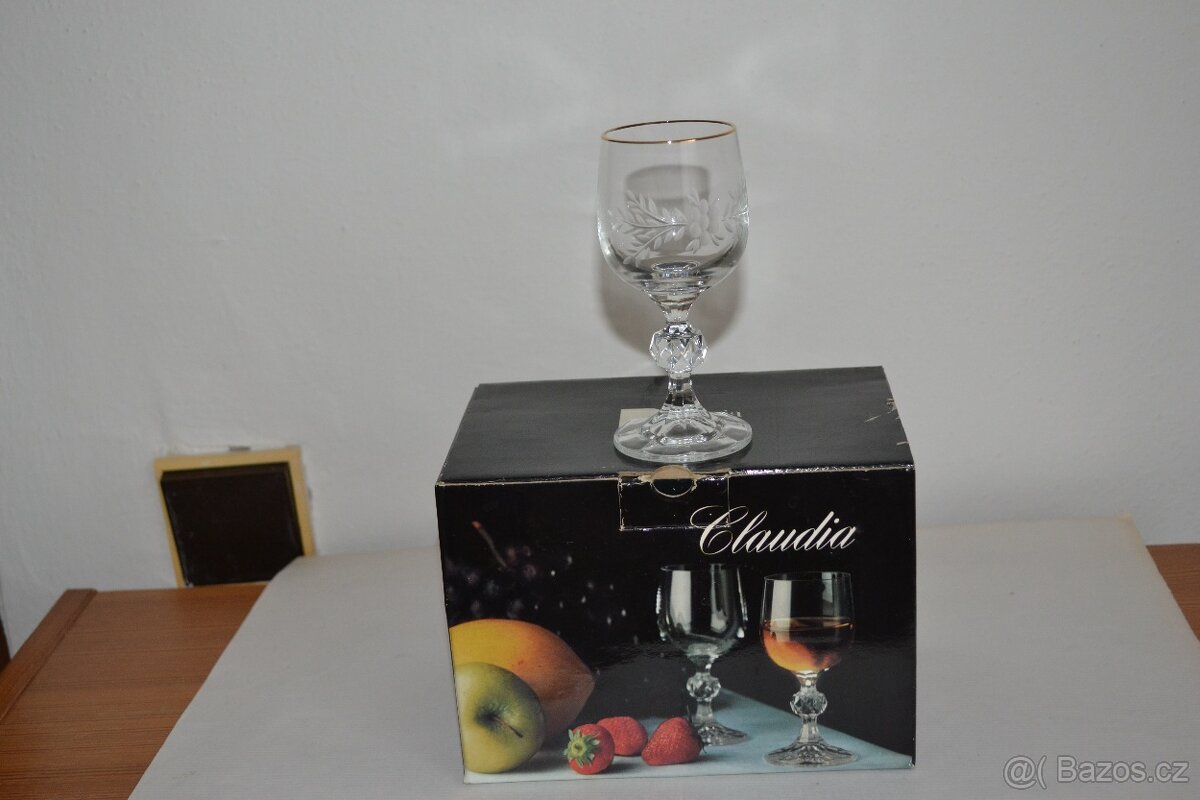 Skleničky Claudia