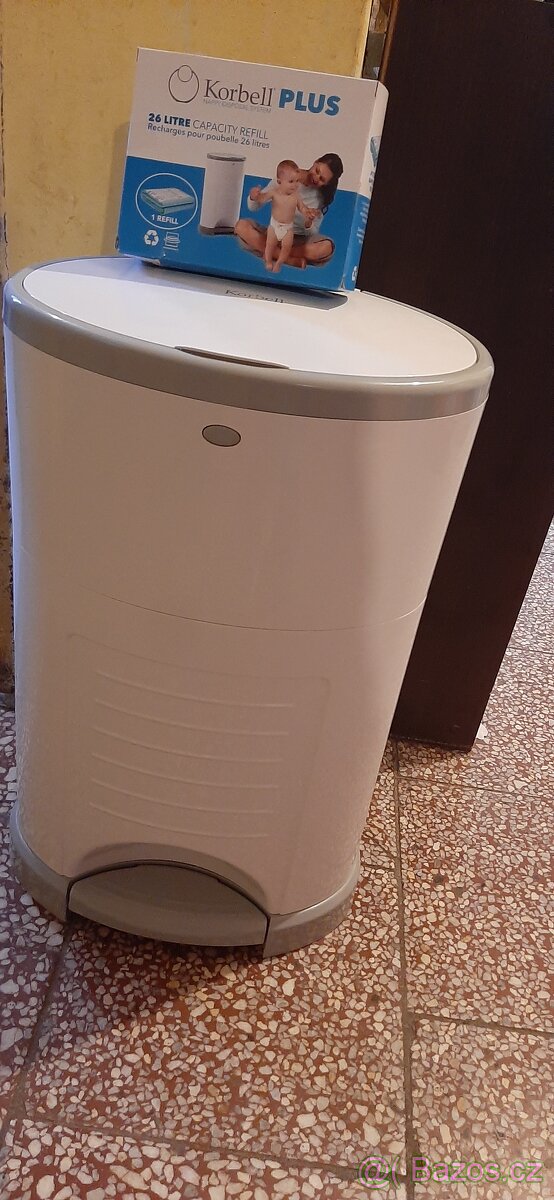 Velký koš na pleny Korbell Plus