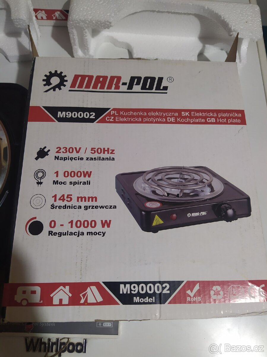 Vařič jednoplotýnkový. Nový.