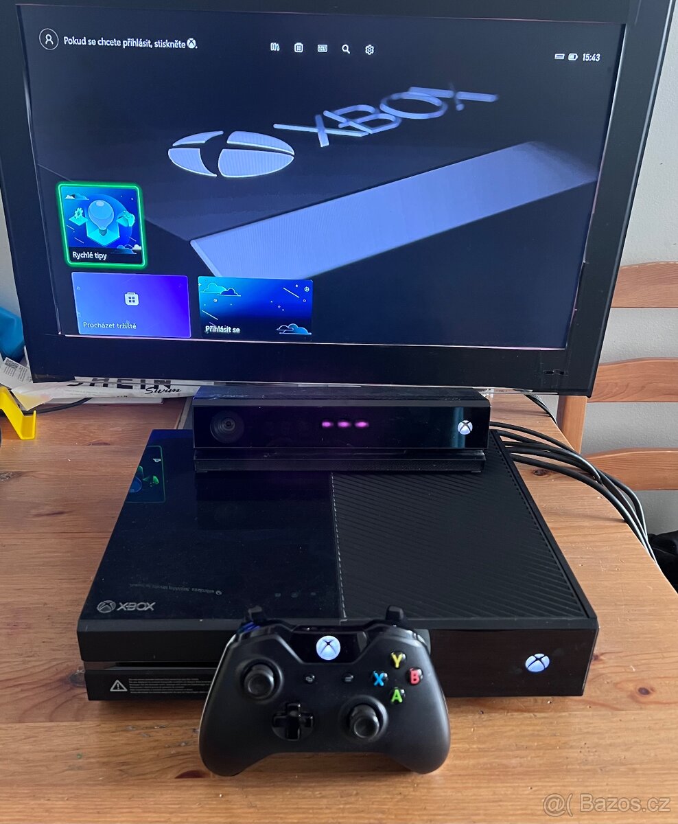 Xbox One + Kinect a ovladač