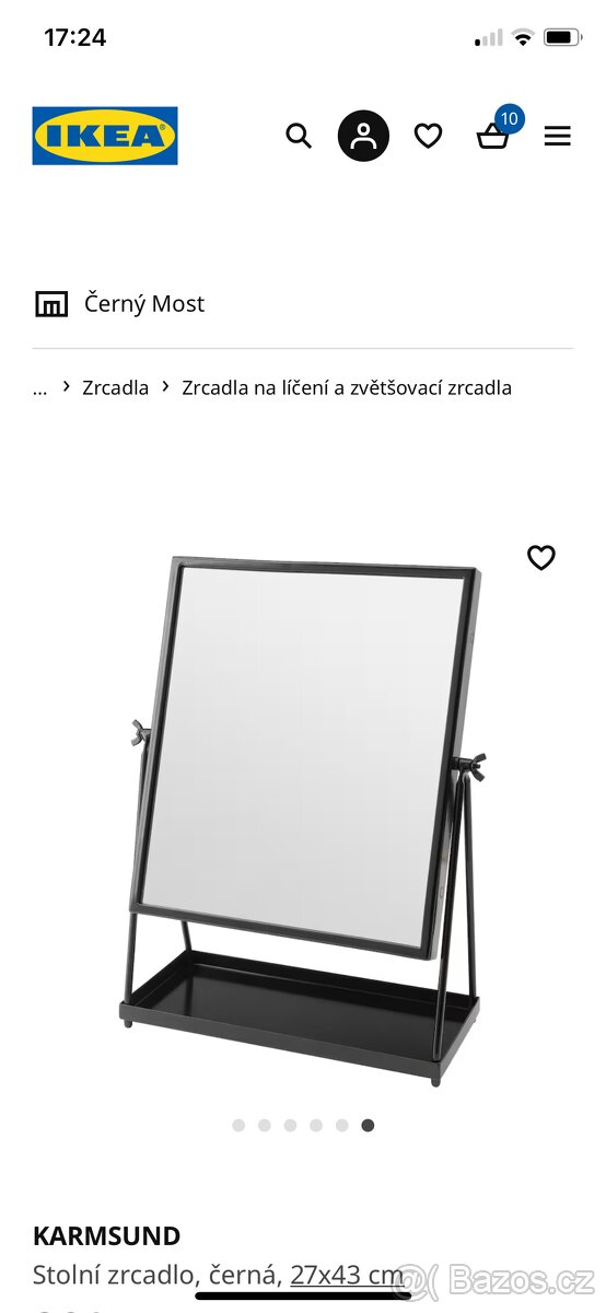 Zrcadlo Ikea Karmsund