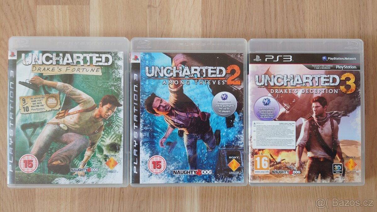 Uncharted trilogie na ps3