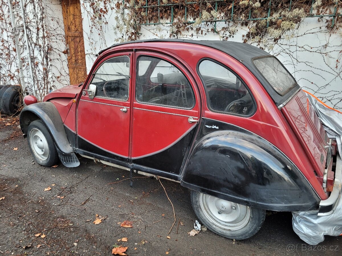 Citroen 2CV Charleston - Kachna , bez výrazné koroze