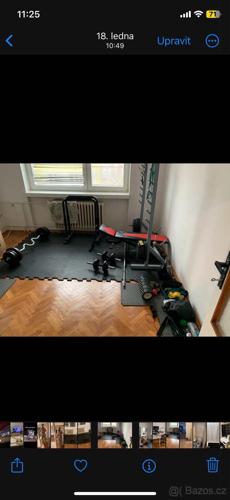 Domácí posilovna/fitko