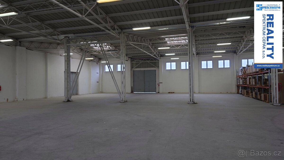 Pronájem skladovací haly, 420 m2 - České Budějovice, Hraničn