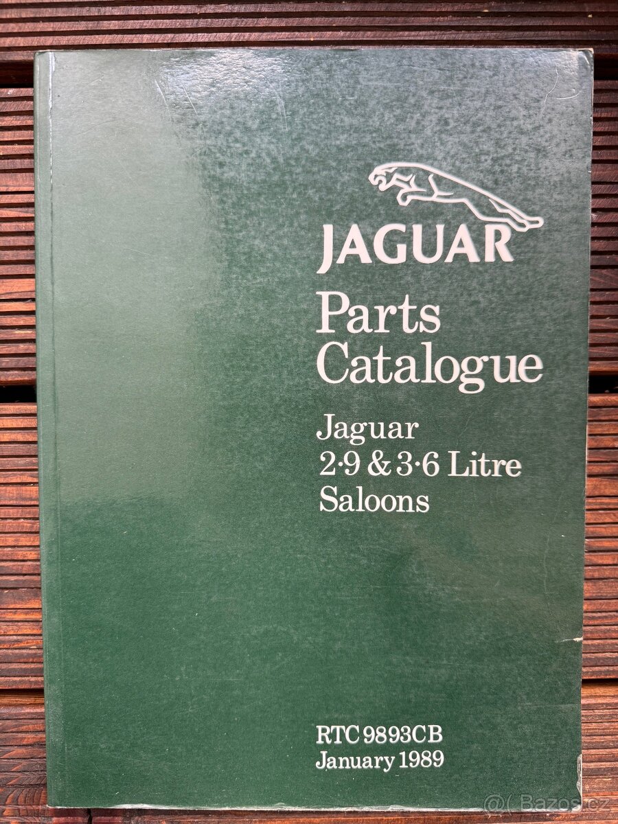 JAGUAR XJ40 XJ6 originální katalog náhradních dílů