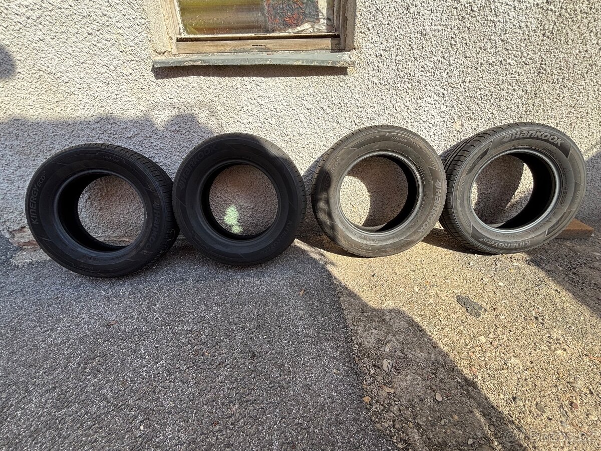 Prodám sadu (4ks) gum 185/70 R14 Hankook Kinergy eco2