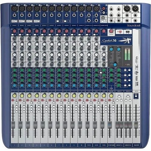 Mixpult soundcraft signature 16