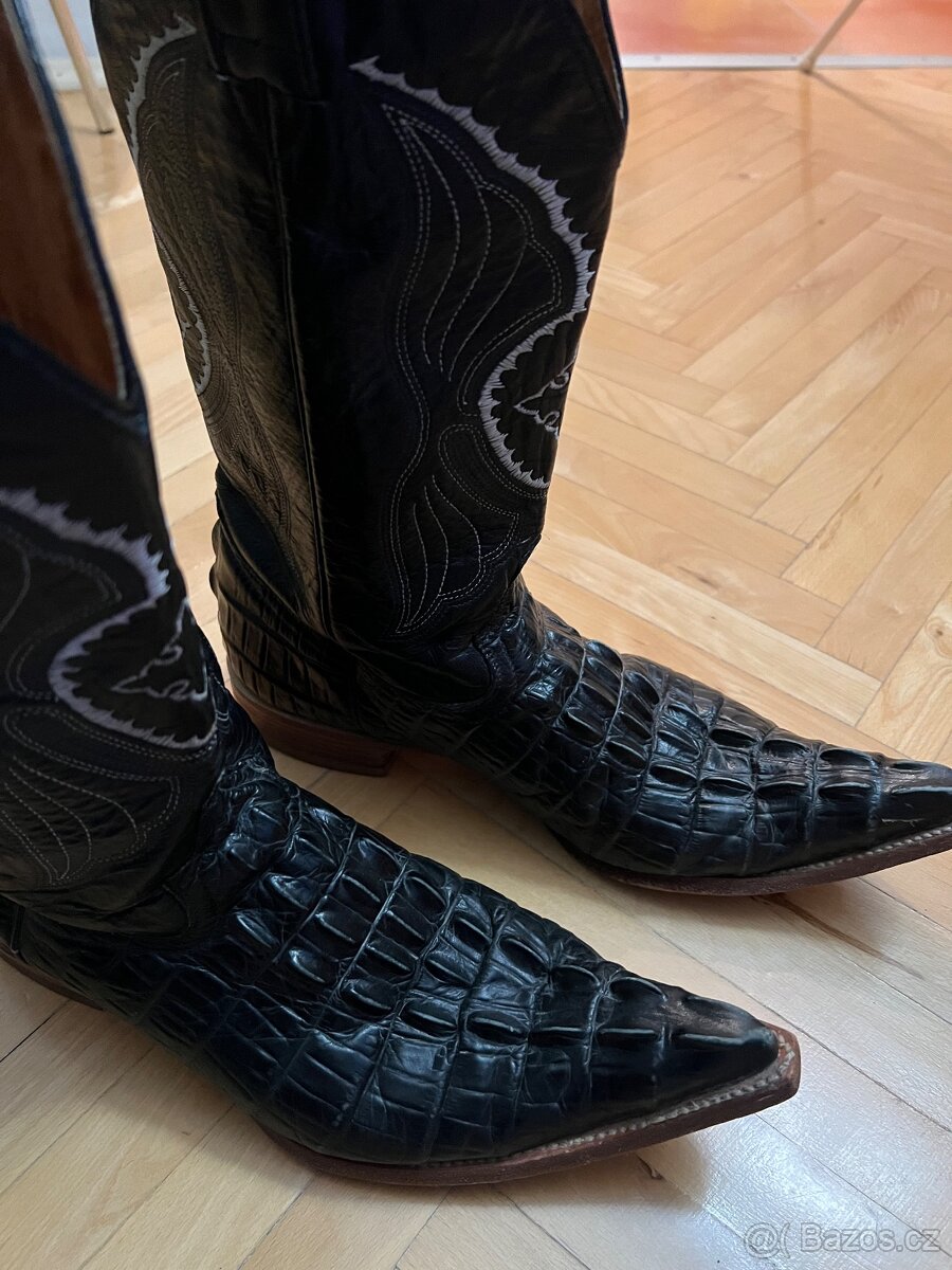 Cowboys Krokodyli boty CACTUS JACKS US10 (43)