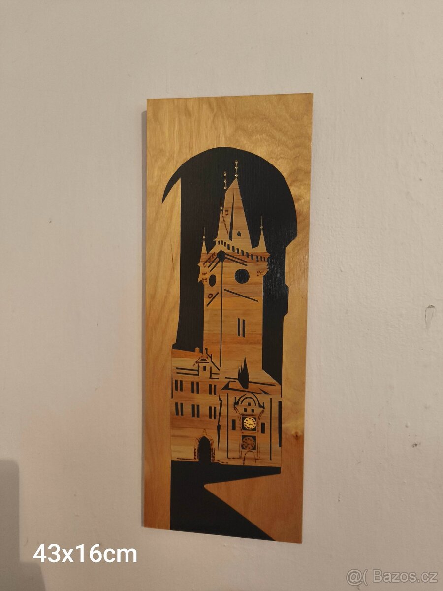 Starý dřevěný obrázek