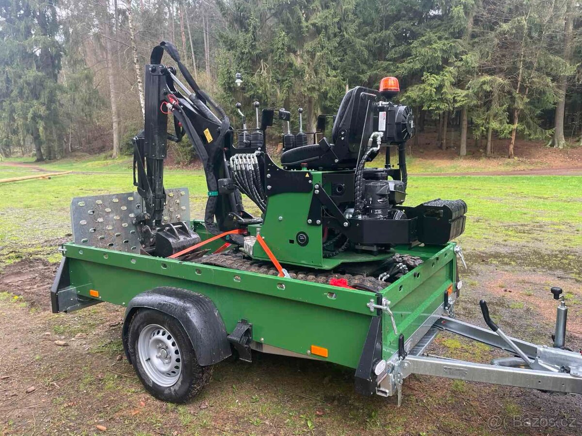 Bržděný vozík Vezeko 1 300kg