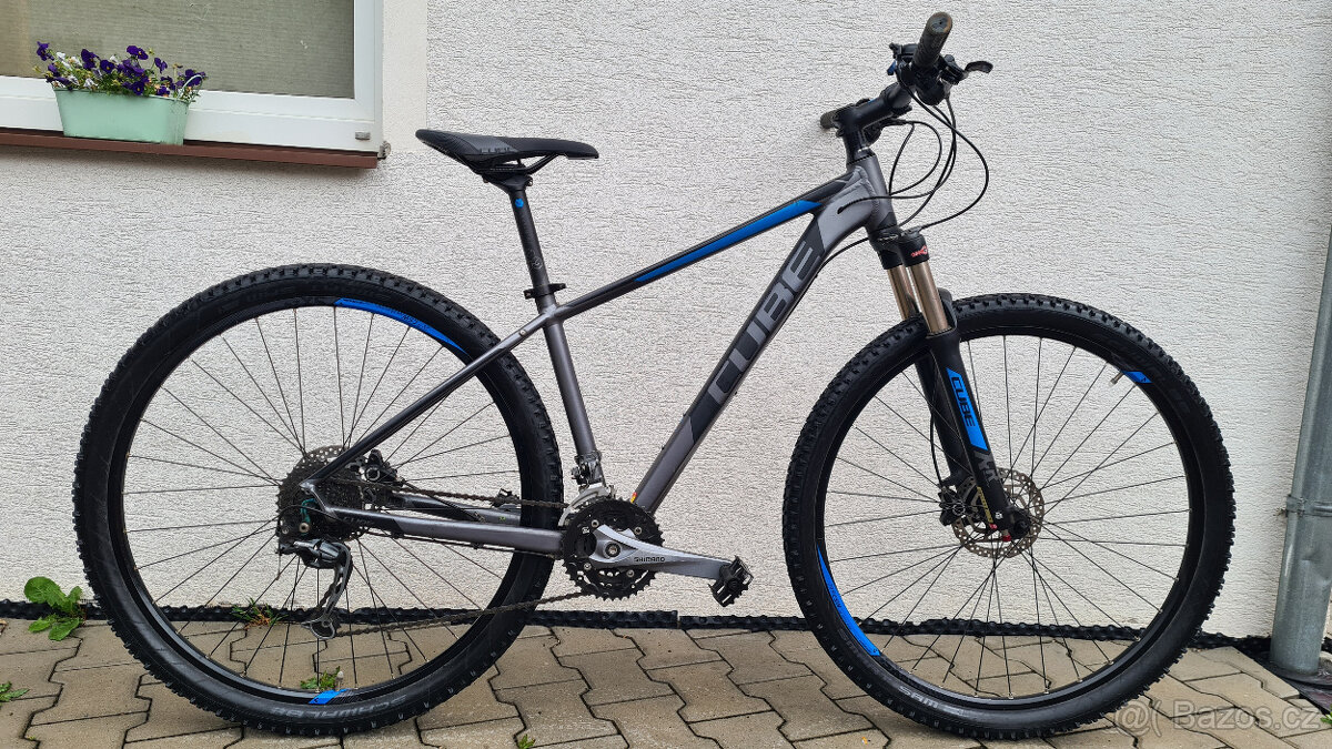 CUBE Analog 29, Hydraulické brzdy, Shimano Deore, Rám 17