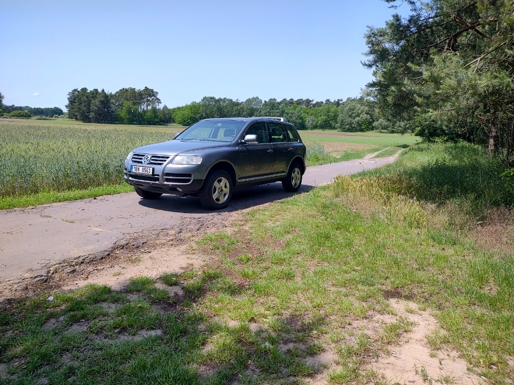 Touareg , manualní převodovka, na PRUŽINÁCH