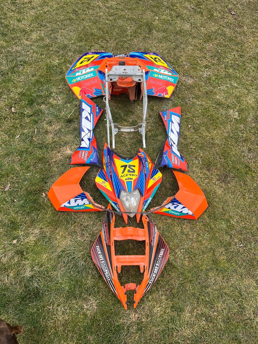 plasty KTM 505 sx