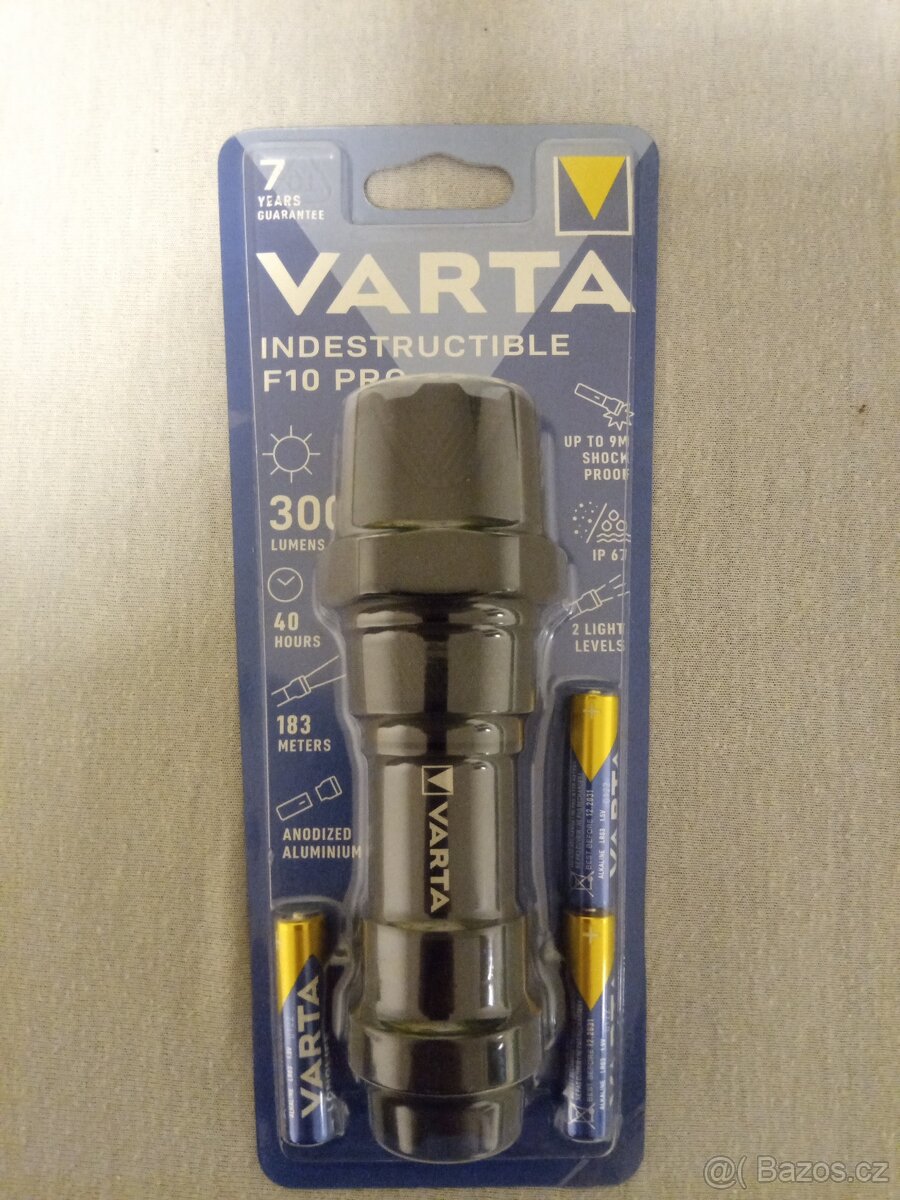 Svítilna zn. Varta Indestructible F10 PRO