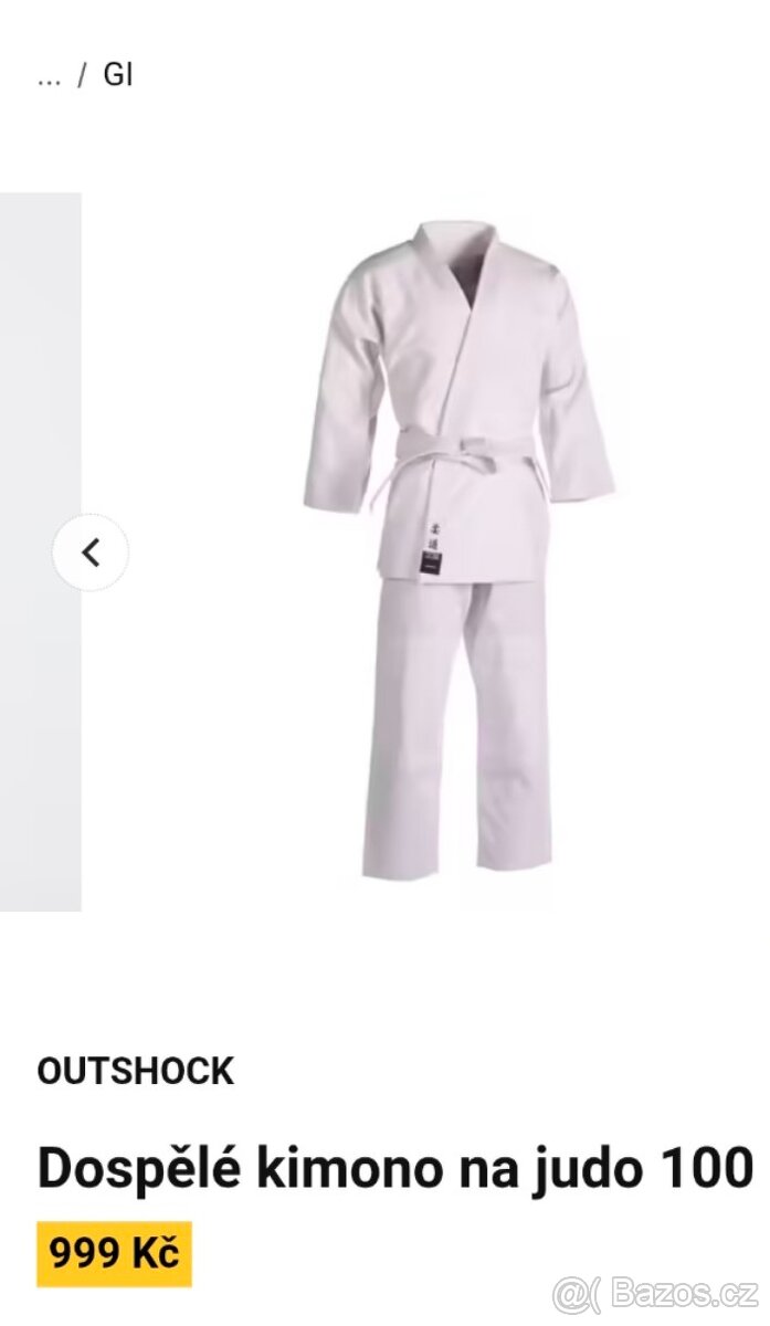 Kimono judo