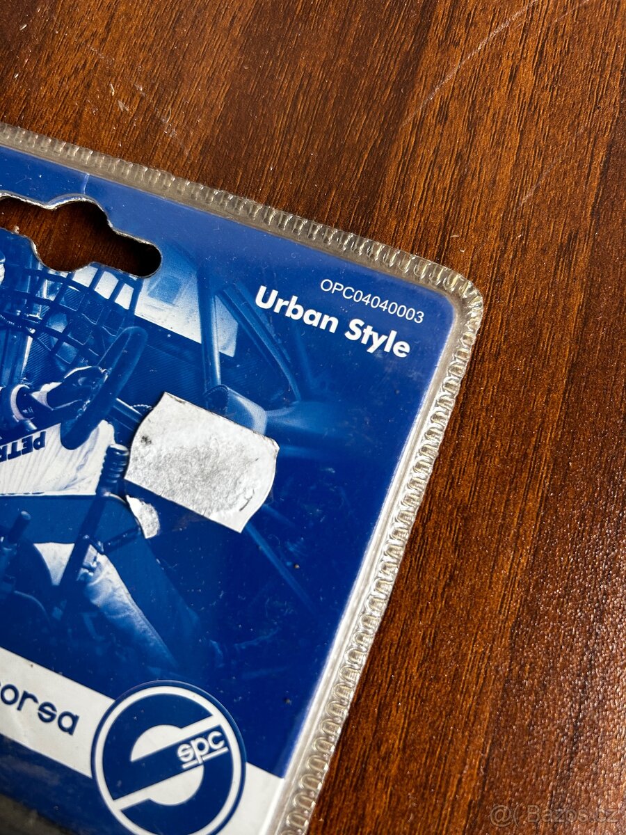 Hliníkové nášlapy pedálu SPARCO URBAN červené