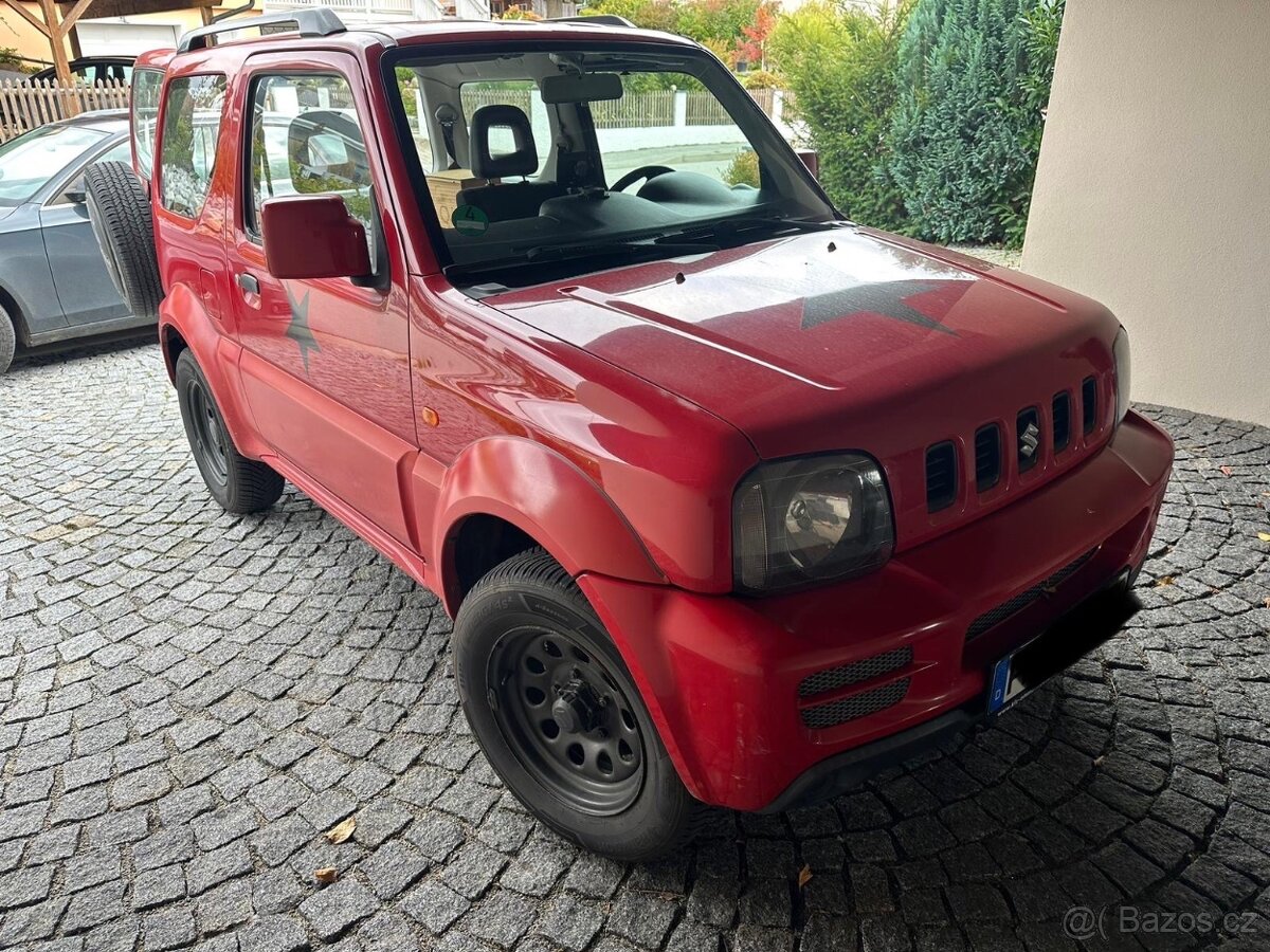 SUZUKI JIMNY 1,3 BENZÍN 63KW 4X4 2007 1 MAJITEL